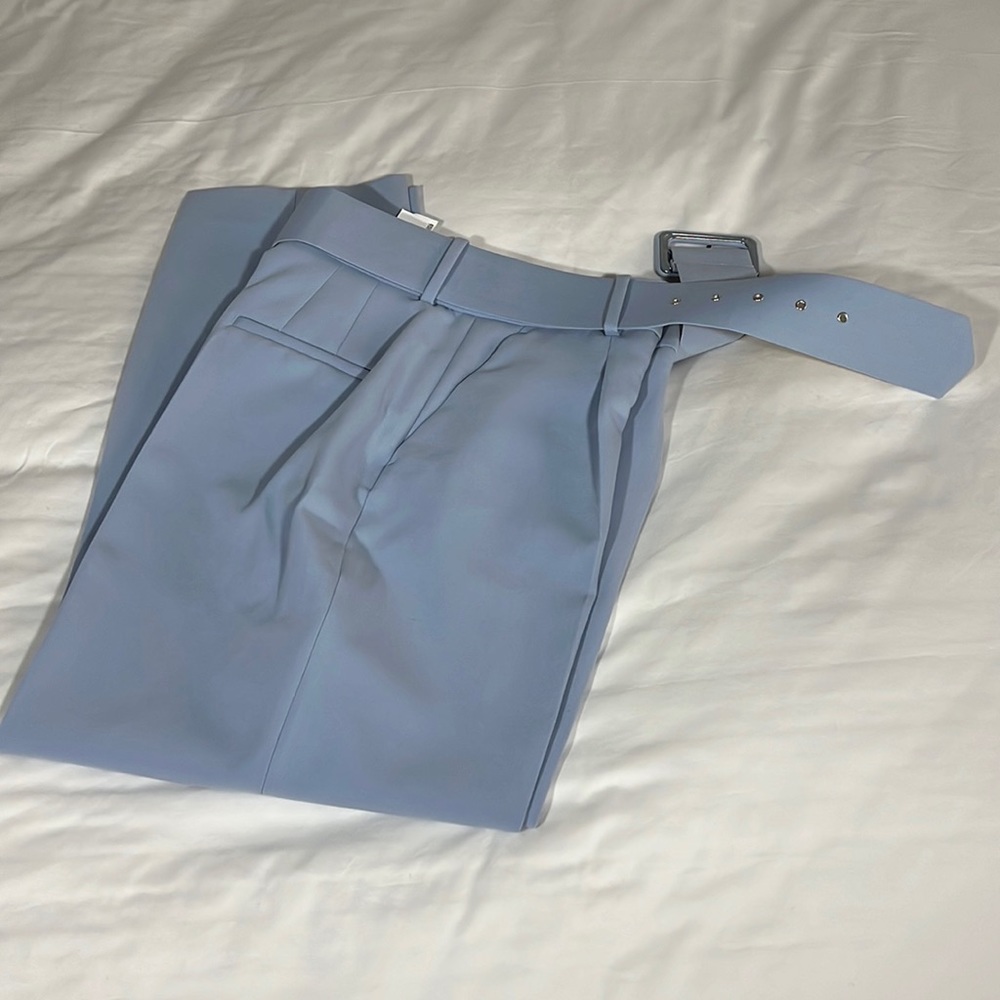 High waist pants, light blue, L, new, without tags, never had the chance to wear